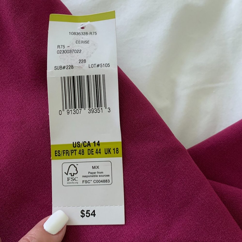 NWT Black Label by Evan-Picone Women´s Dress Pants, Size 14 - Picture 9 of 12